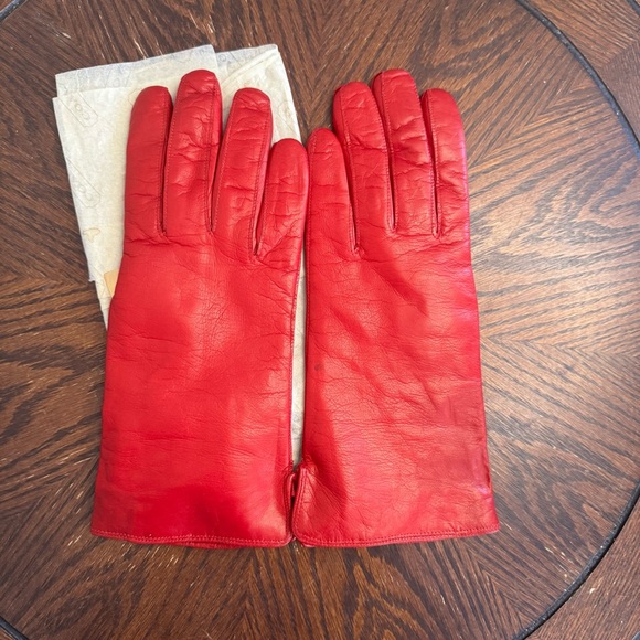 Coach Red Leather Accessory - Picture 5 of 6